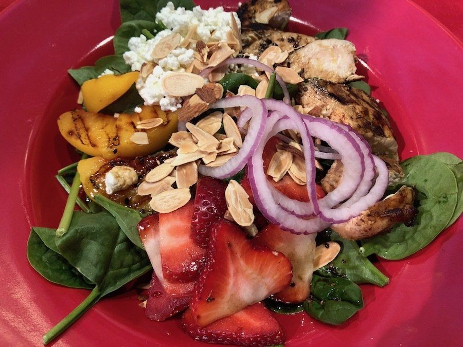 Grilled Chicken with Honey Balsamic Vinaigrette